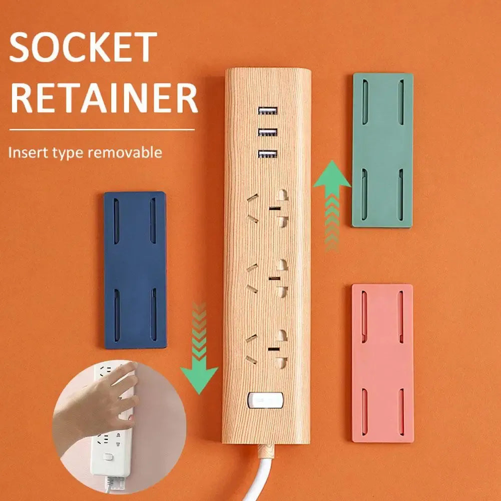 Adhesive Punch-free Socket Holder