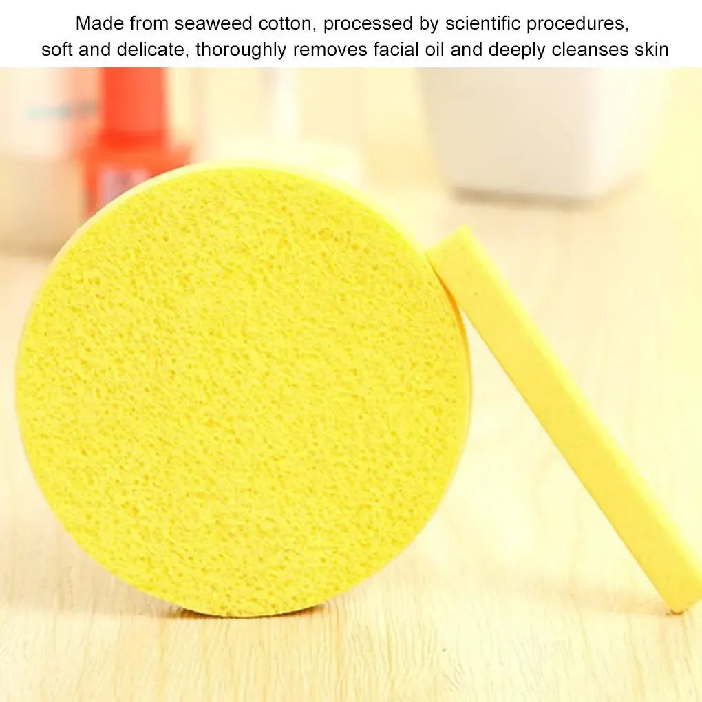 PACK OF 12 Compressed PVA Facial Cleaning Sponge