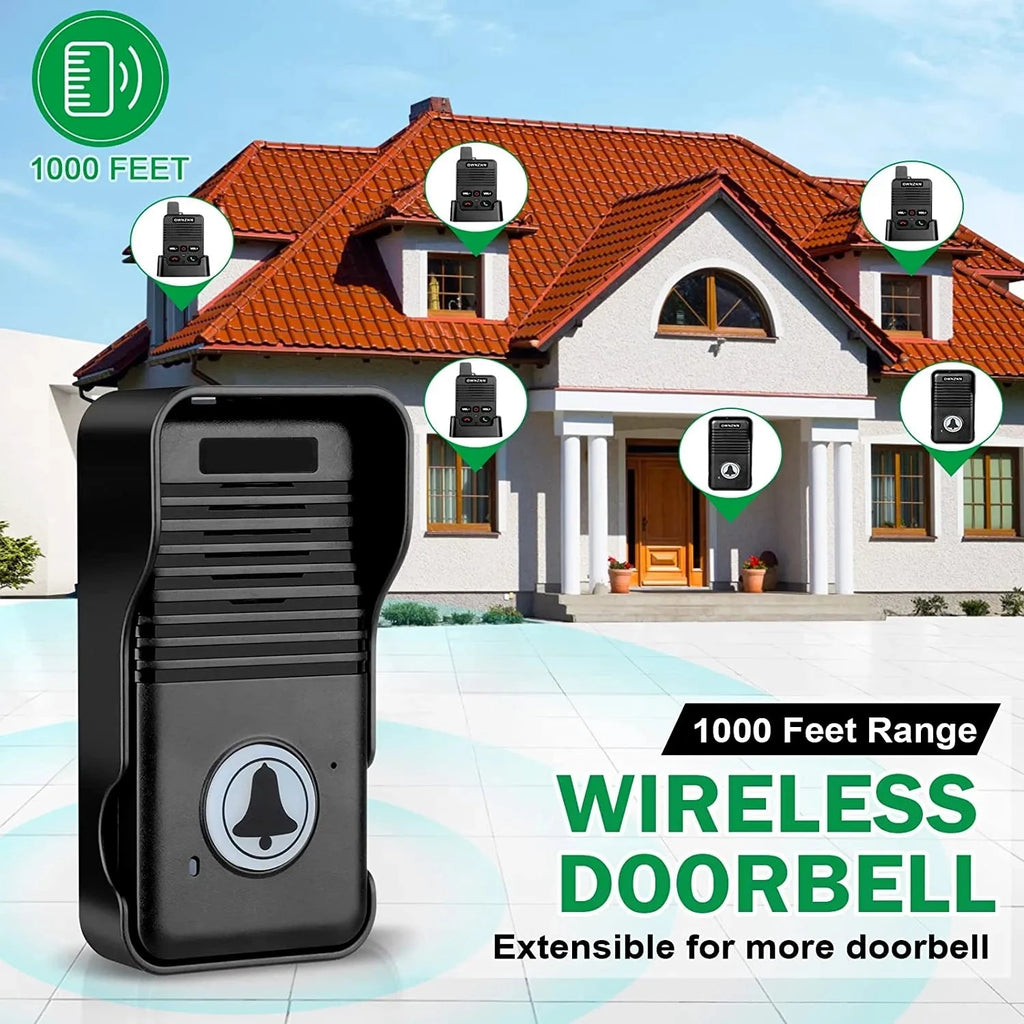 Full Duplex Two-way Intercom Doorbell