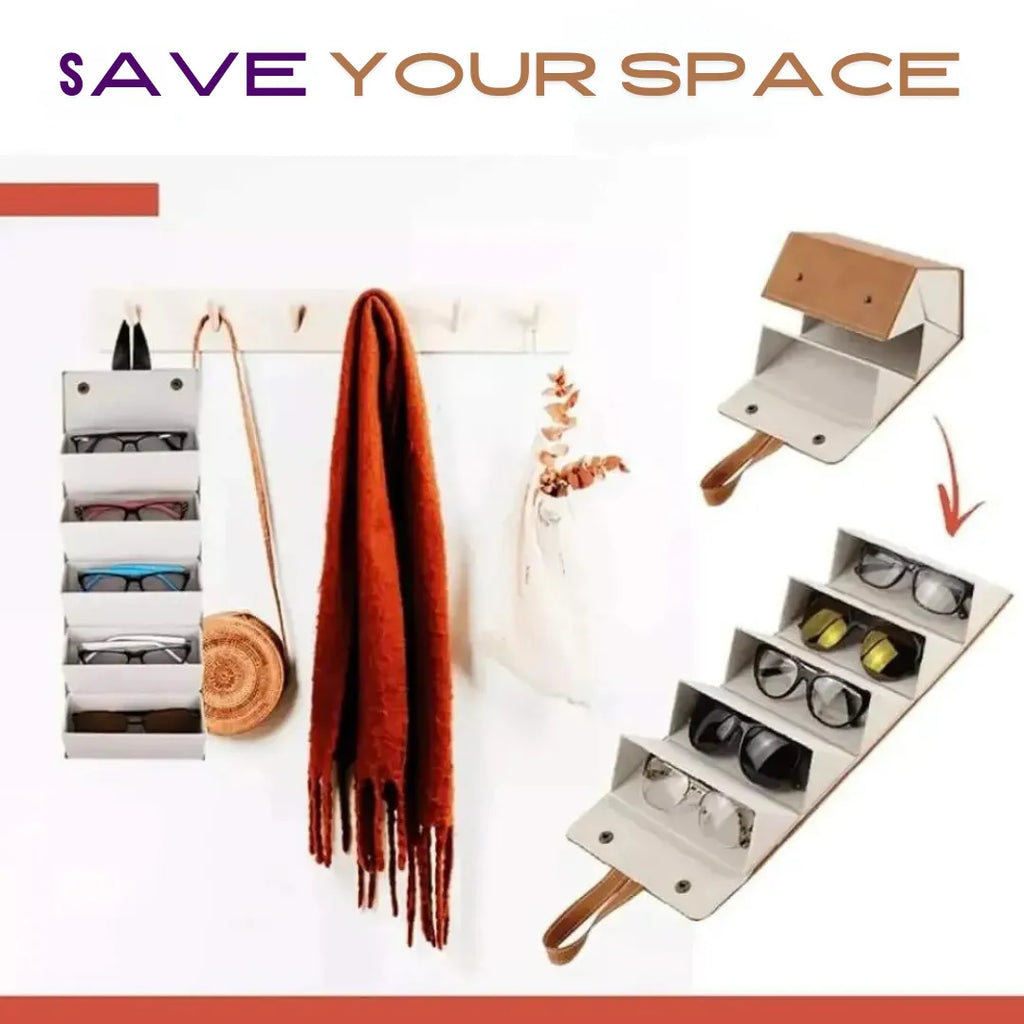 Foldable Sun Glasses Organizer