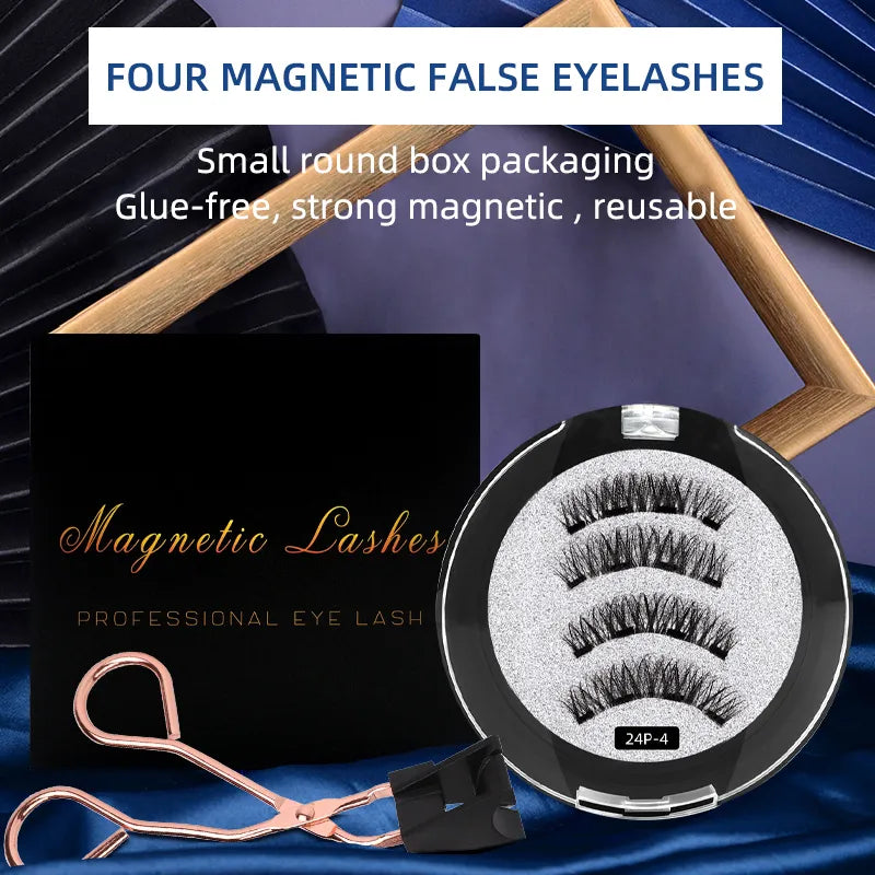 Reusable Magnetic Eyelash Kit