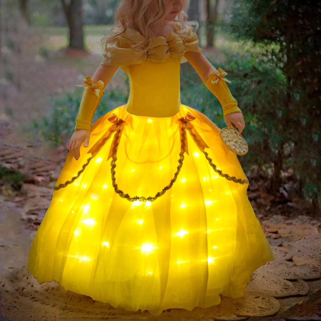 Magic Light Up Girls Dress