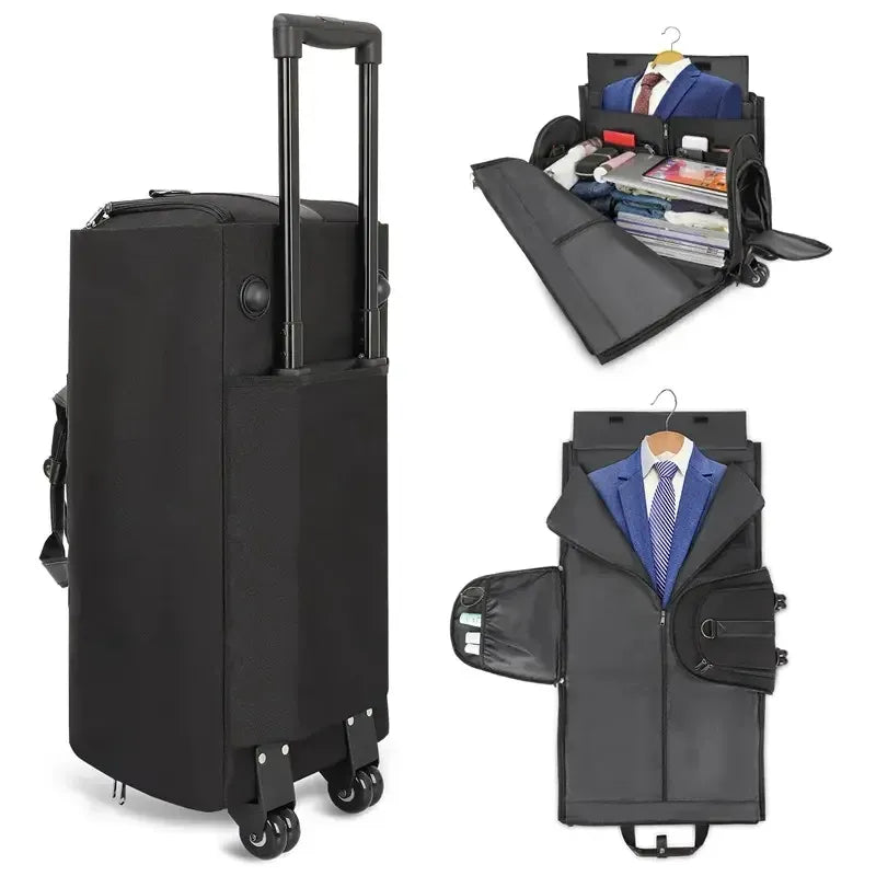 Convertible Duffle Garment Bag with Wheels