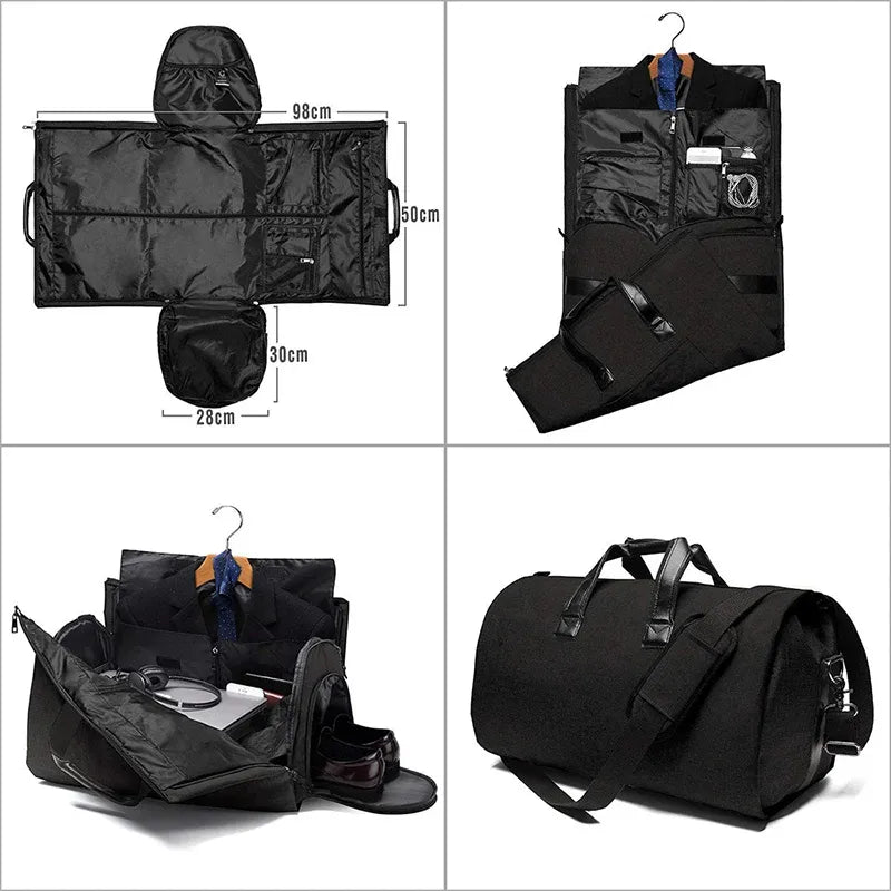 Convertible Duffle Garment Bag without Wheel