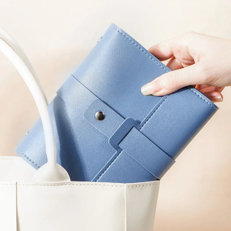 Portable Women Fashion Leather Jewelry Storage Bag