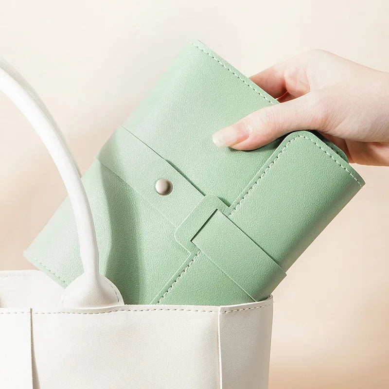 Portable Women Fashion Leather Jewelry Storage Bag