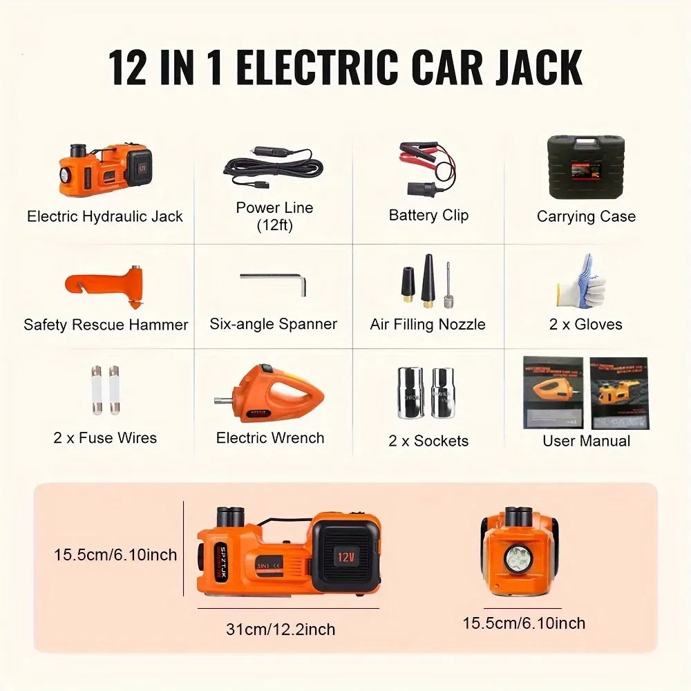 Electric Hydraulic Digital Jack Kit