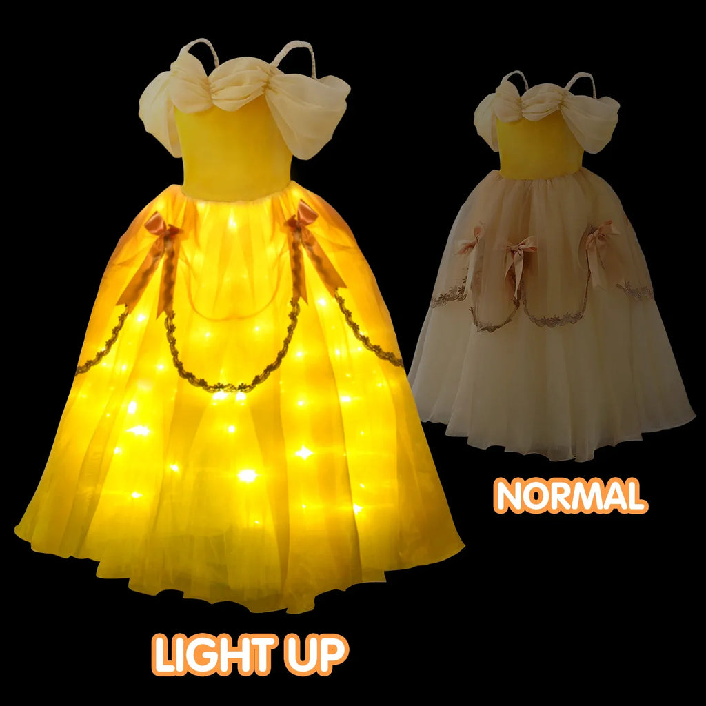 Magic Light Up Girls Dress