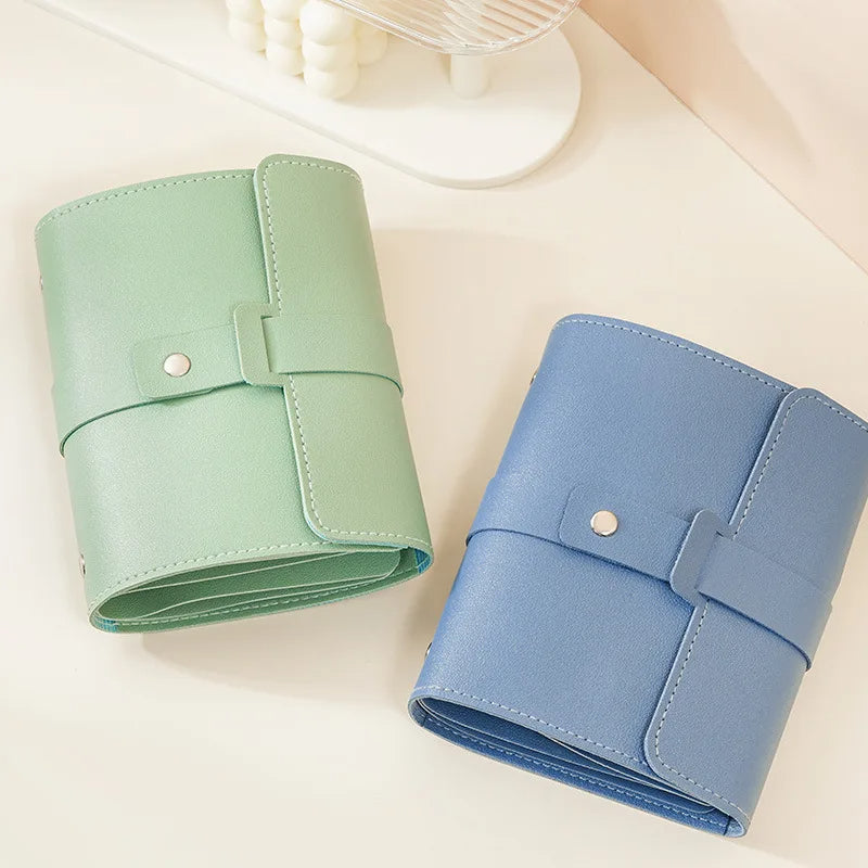 Portable Women Fashion Leather Jewelry Storage Bag