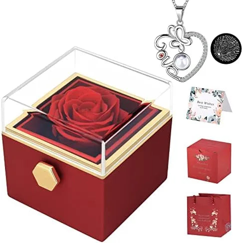 Ever rose Rotating Gift Box