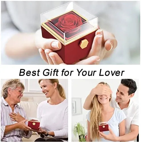 Ever rose Rotating Gift Box