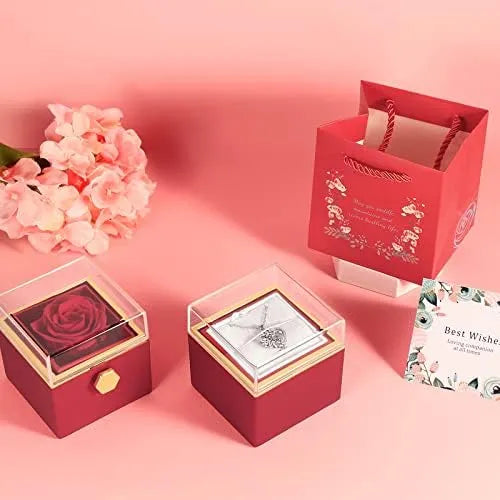 Ever rose Rotating Gift Box