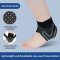Breathable Elastic Ankle Brace (Left / Right Pair )