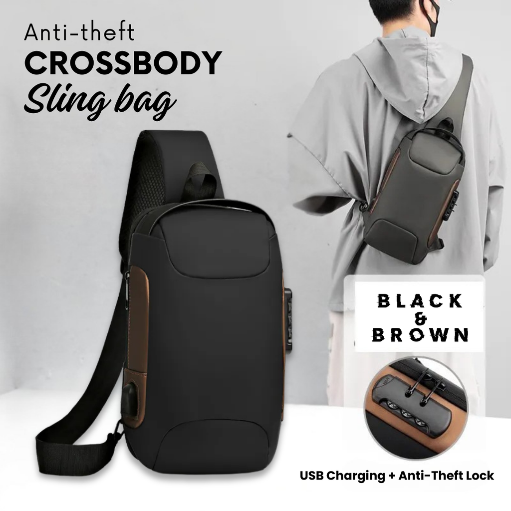 New Crossbody Anti-theft Sling Bag