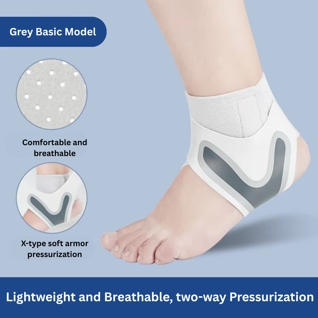 Breathable Elastic Ankle Brace (Left / Right Pair )