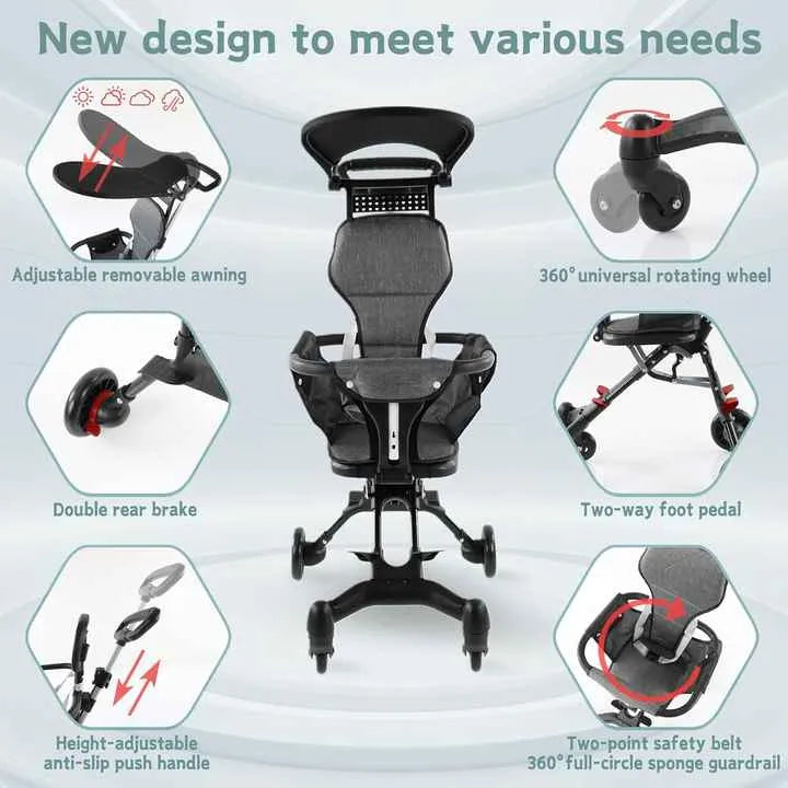 Foldable & Light Weight Baby Stroller