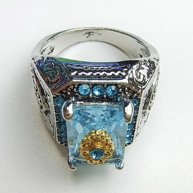 Turkish Signet Zircon Ring