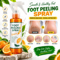 Foot Peeling Spray with Orange Oil Essence for Dead Skin Exfoliation