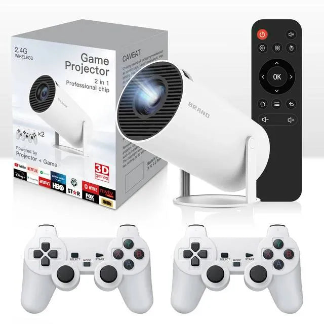 HY300 Projector with Gaming Console