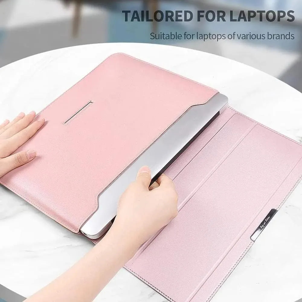 3 in 1 Laptop case & Stand (Leather)