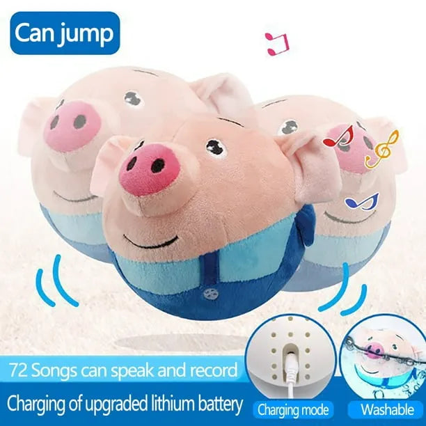 Jumping Pig Bouncing Ball