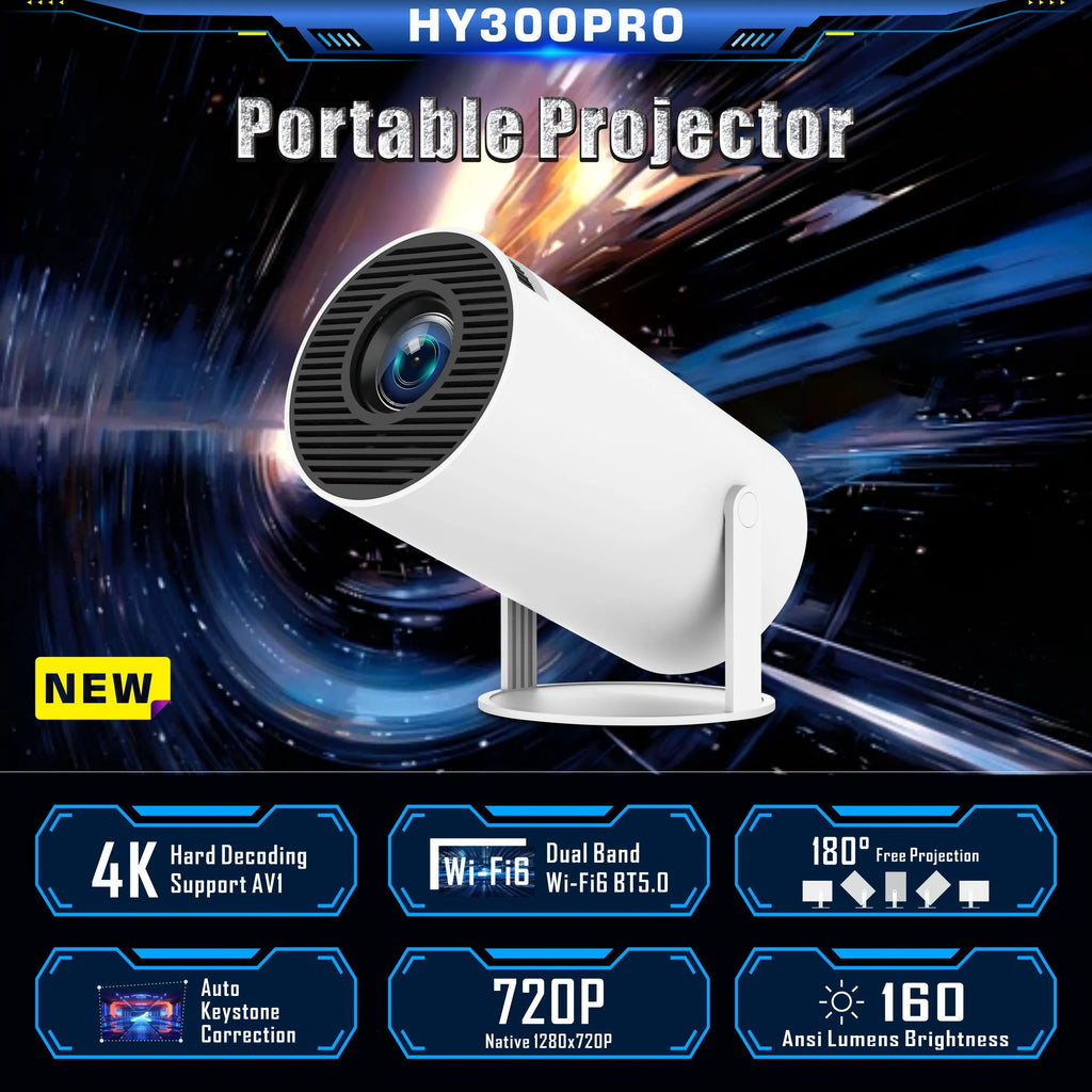 HY300 Projector without Gaming Console