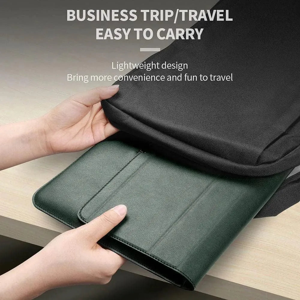 3 in 1 Laptop case & Stand (Leather)