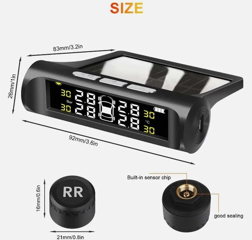 Car Tire Pressure Monitoring System