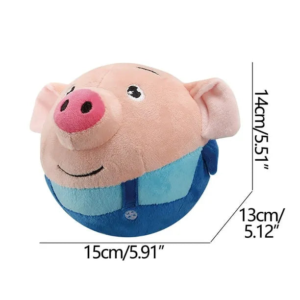 Jumping Pig Bouncing Ball