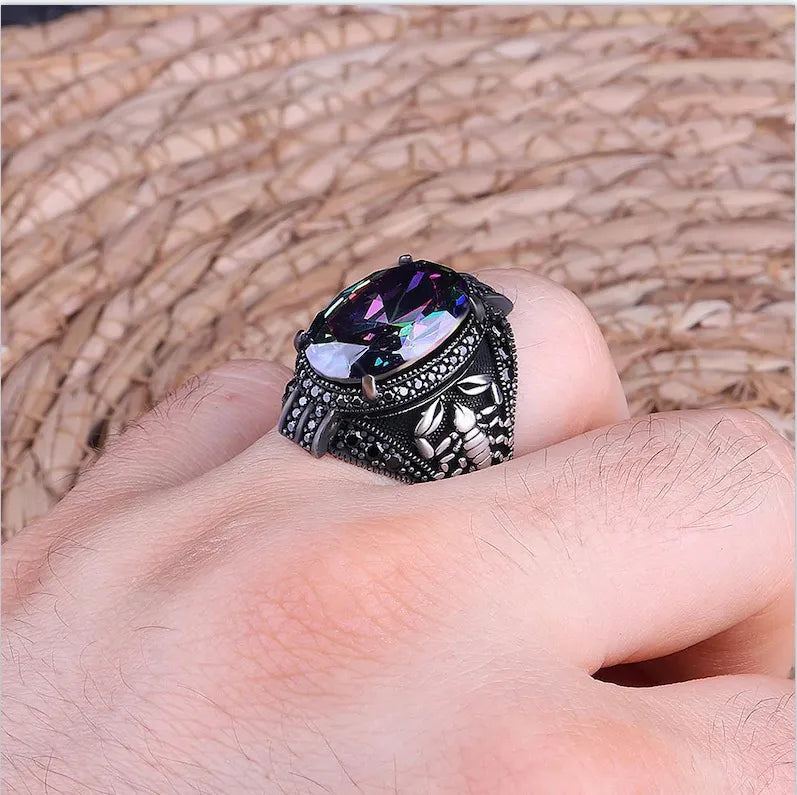 Scorpion Eagle Men's Ring