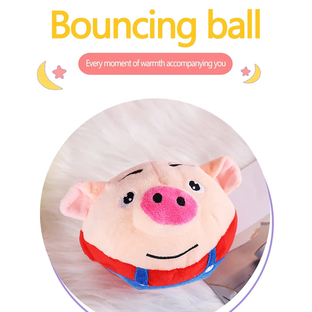 Jumping Pig Bouncing Ball