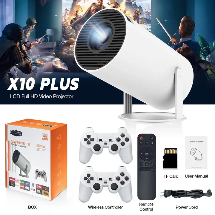 HY300 Projector with Gaming Console