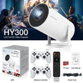 HY300 Projector with Gaming Console