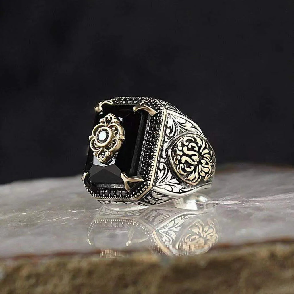 Turkish Signet Zircon Ring
