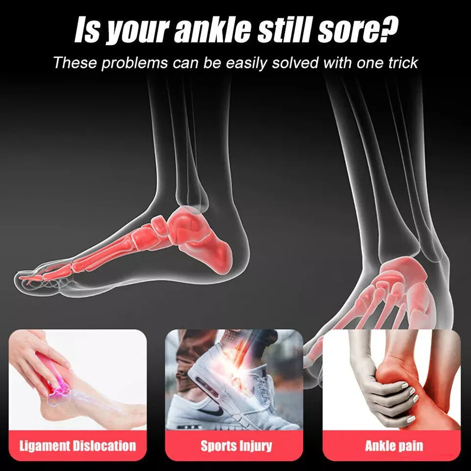 Breathable Elastic Ankle Brace (Left / Right Pair )