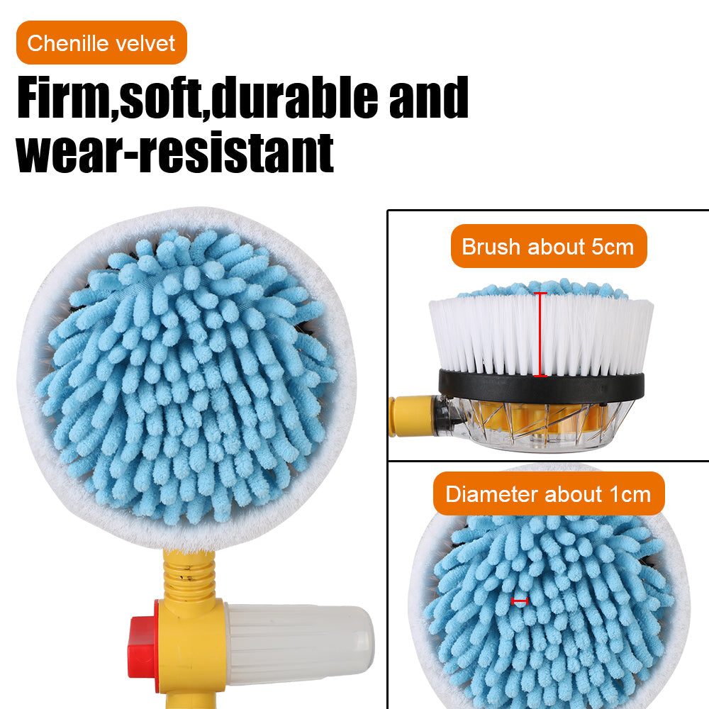 Automatic Rotary Long Handle Car Cleaning Brush